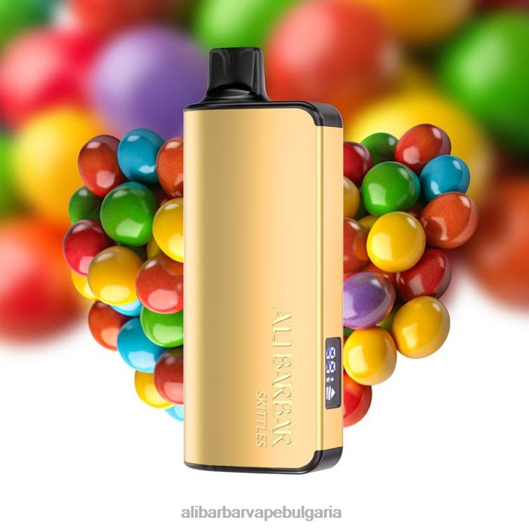 Alibarbar Vape Bulgaria бонбони дъга - Alibarbar Ingot 20000 вейпове за еднократна употреба 8P00F41