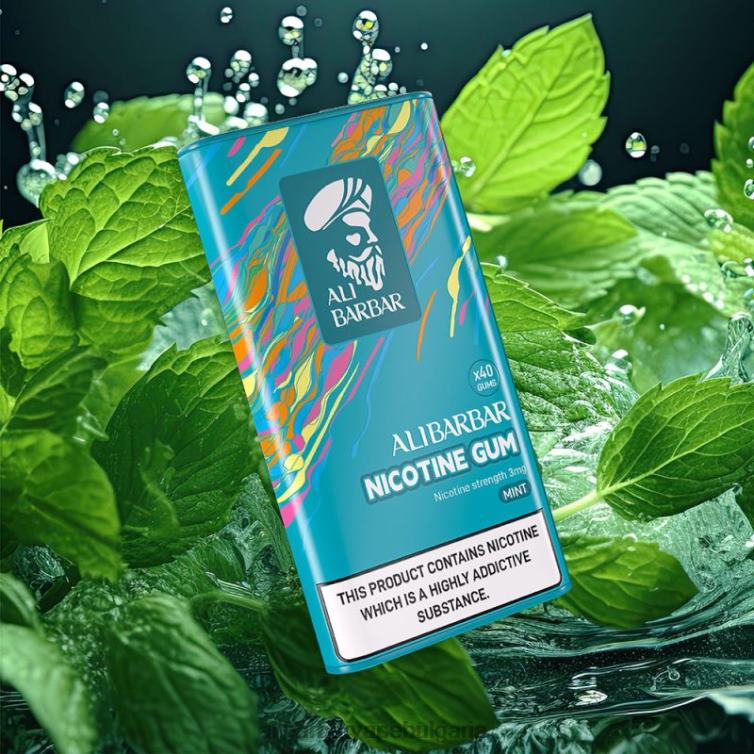 Alibarbar Vape Bulgaria мента - Alibarbar никотинова дъвка 8P00F101