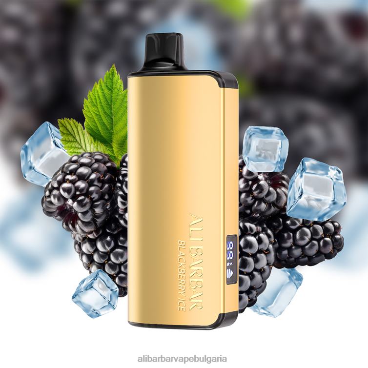 Alibarbar Vape Price къпинов лед - Alibarbar Ingot 9000 вейп за еднократна употреба 8P00F30