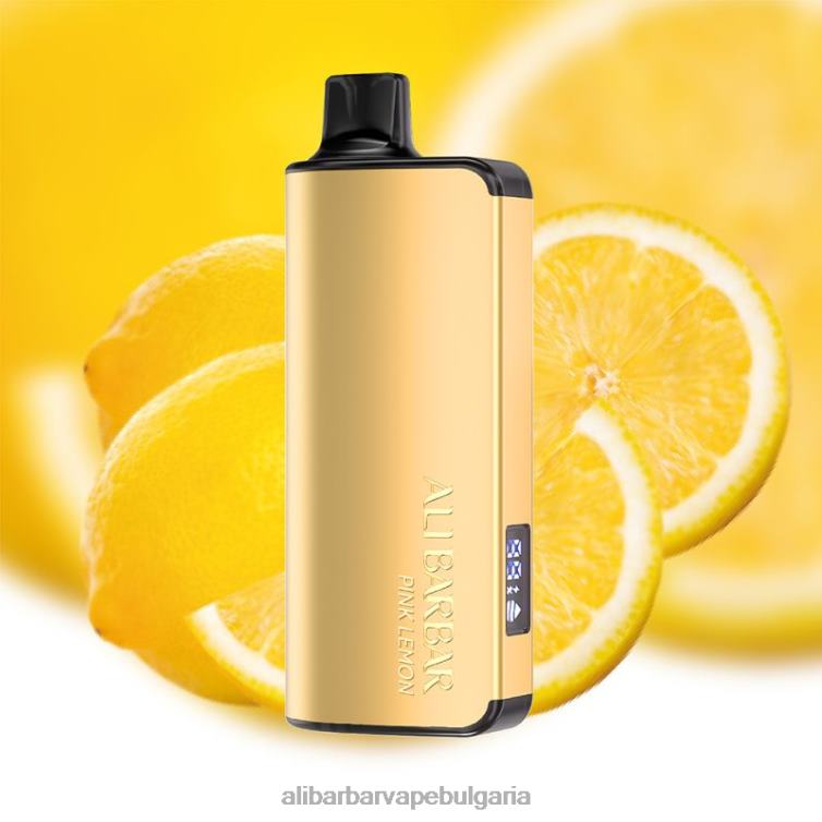 Alibarbar Vape Price розов лимон - Alibarbar Ingot 20000 вейпове за еднократна употреба 8P00F40