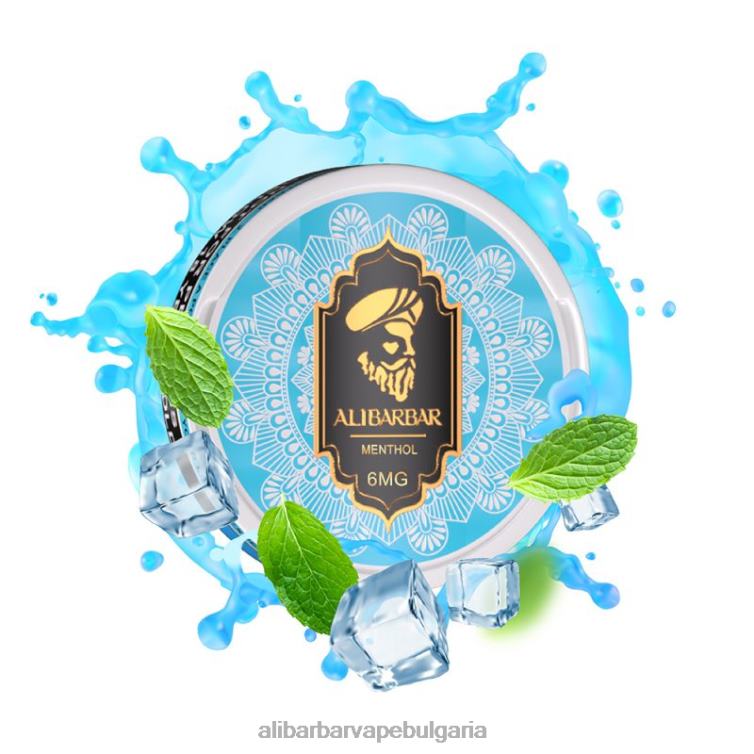 Alibarbar Vape Flavours ментол - Alibarbar никотинови торбички 8P00F88