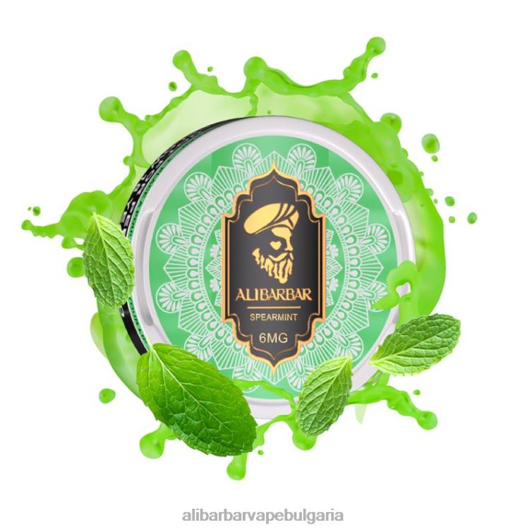 Alibarbar Vape Price мента - Alibarbar никотинови торбички 8P00F90