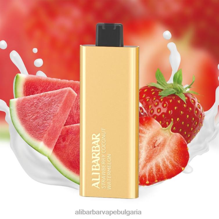 Alibarbar Vape Велинград ягода кокос диня - Alibarbar Pandora 7000 вейпове за еднократна употреба 8P00F62