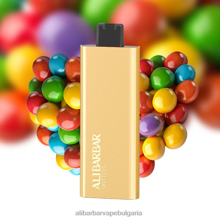 Alibarbar Vape Price бонбони дъга - Alibarbar Pandora 7000 вейпове за еднократна употреба 8P00F60