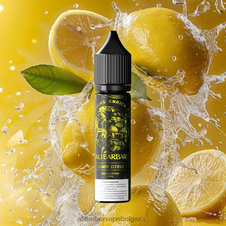 Alibarbar Vape Flavours лимонов цитрус - Alibarbar док за наргиле оникс 8P00F108
